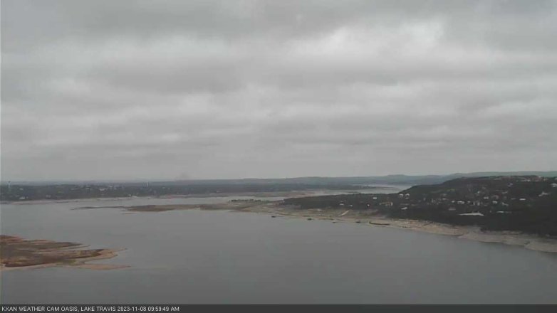 Lake Travis webcam, November 8, 2023 10:00 AM CT