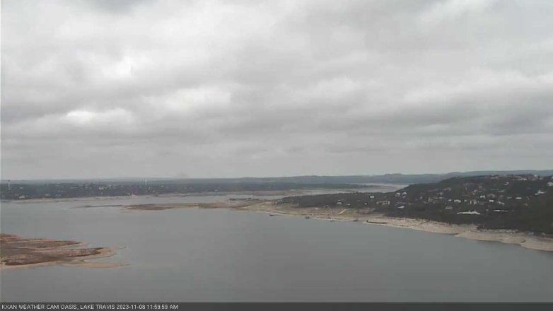 Lake Travis webcam, November 8, 2023 12:00 PM CT