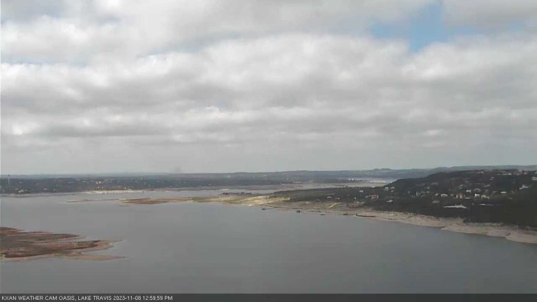 Lake Travis webcam, November 8, 2023 1:00 PM CT