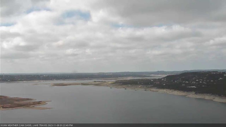 Lake Travis webcam, November 8, 2023 1:25 PM CT