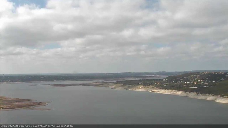 Lake Travis webcam, November 8, 2023 1:45 PM CT