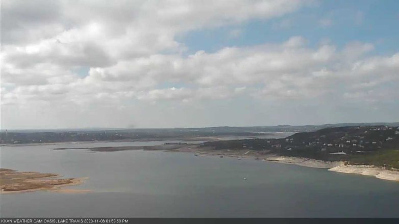 Lake Travis webcam, November 8, 2023 2:00 PM CT