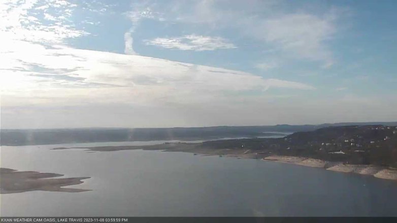 Lake Travis webcam, November 8, 2023 4:00 PM CT