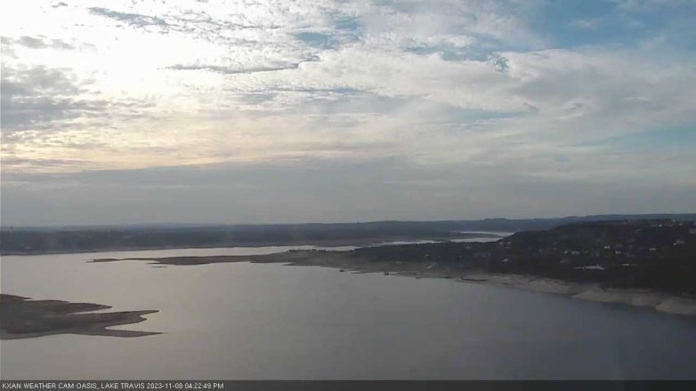 Lake Travis webcam, November 8, 2023 4:25 PM CT