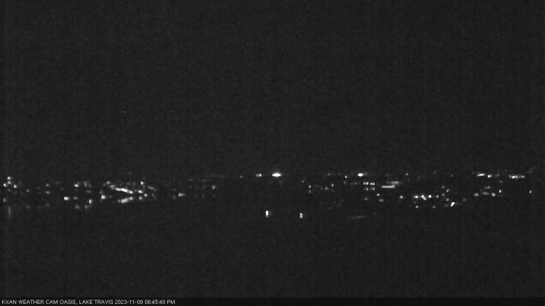 Lake Travis webcam, November 8, 2023 6:45 PM CT