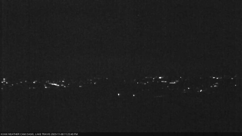 Lake Travis webcam, November 8, 2023 11:25 PM CT