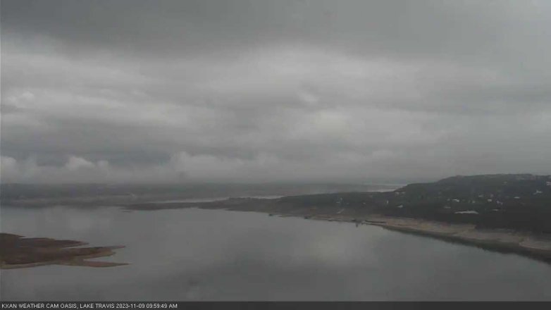 Lake Travis webcam, November 9, 2023 10:00 AM CT
