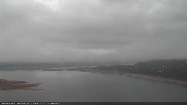Lake Travis webcam, November 9, 2023 10:45 AM CT