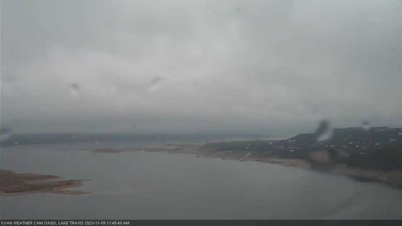 Lake Travis webcam, November 9, 2023 11:45 AM CT