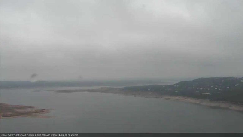 Lake Travis webcam, November 9, 2023 1:25 PM CT