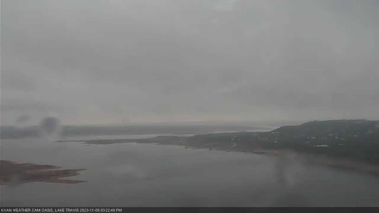 Lake Travis webcam, November 9, 2023 3:25 PM CT