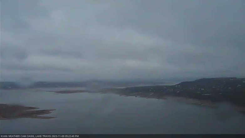 Lake Travis webcam, November 9, 2023 5:25 PM CT