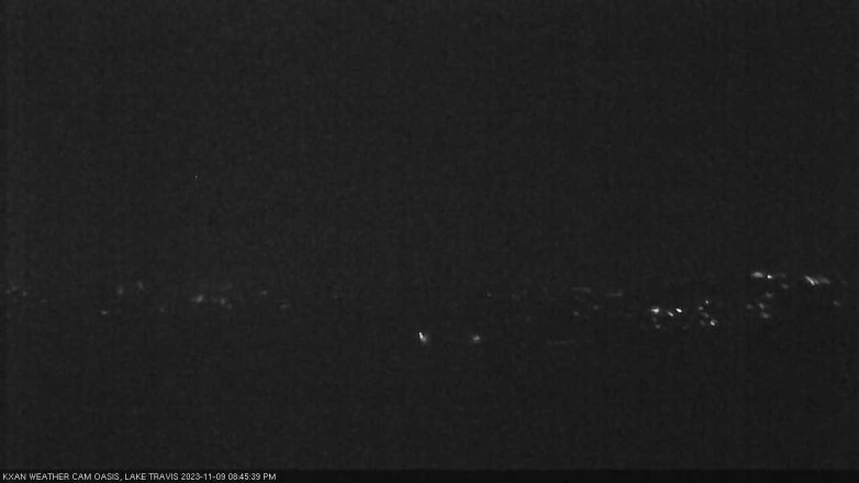Lake Travis webcam, November 9, 2023 8:45 PM CT
