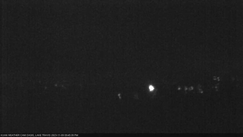 Lake Travis webcam, November 9, 2023 9:45 PM CT