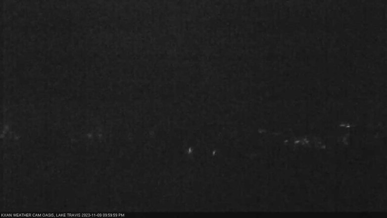 Lake Travis webcam, November 9, 2023 10:00 PM CT