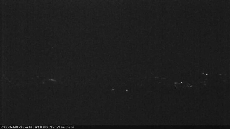 Lake Travis webcam, November 9, 2023 10:45 PM CT