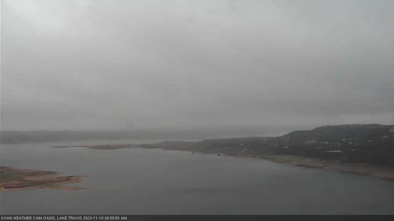 Lake Travis webcam, November 10, 2023 9:00 AM CT