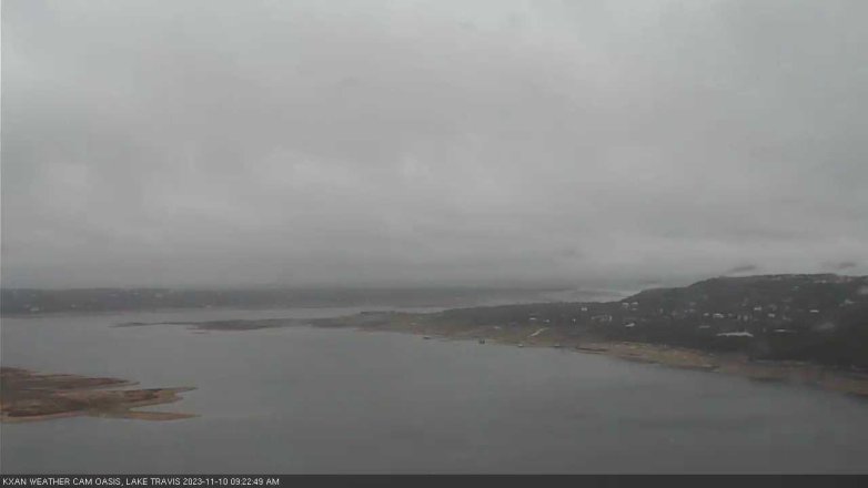 Lake Travis webcam, November 10, 2023 9:25 AM CT