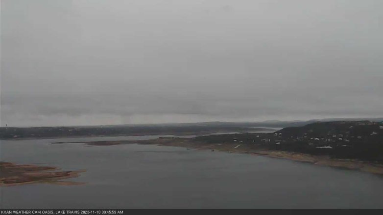 Lake Travis webcam, November 10, 2023 9:45 AM CT