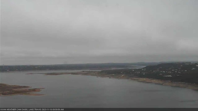 Lake Travis webcam, November 10, 2023 10:00 AM CT