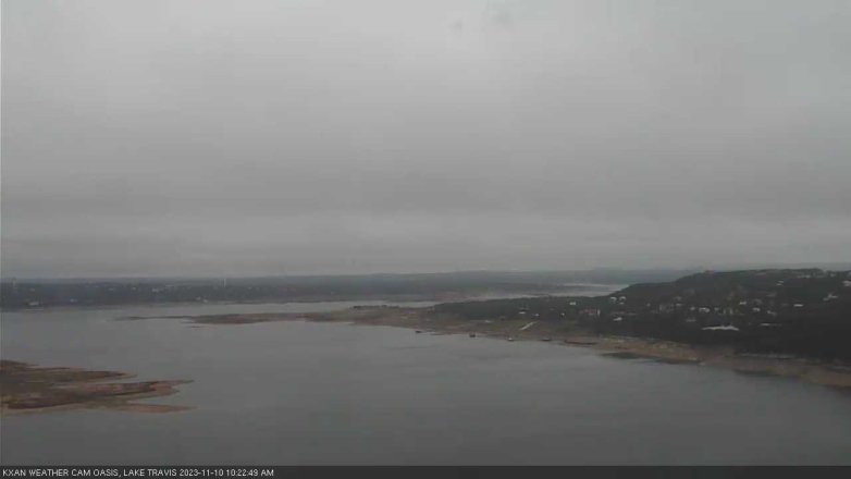 Lake Travis webcam, November 10, 2023 10:25 AM CT