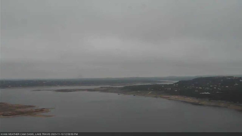 Lake Travis webcam, November 10, 2023 1:00 PM CT