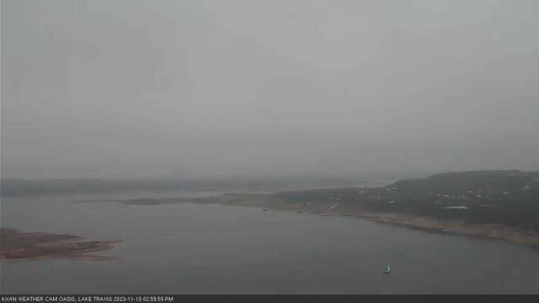 Lake Travis webcam, November 10, 2023 3:00 PM CT