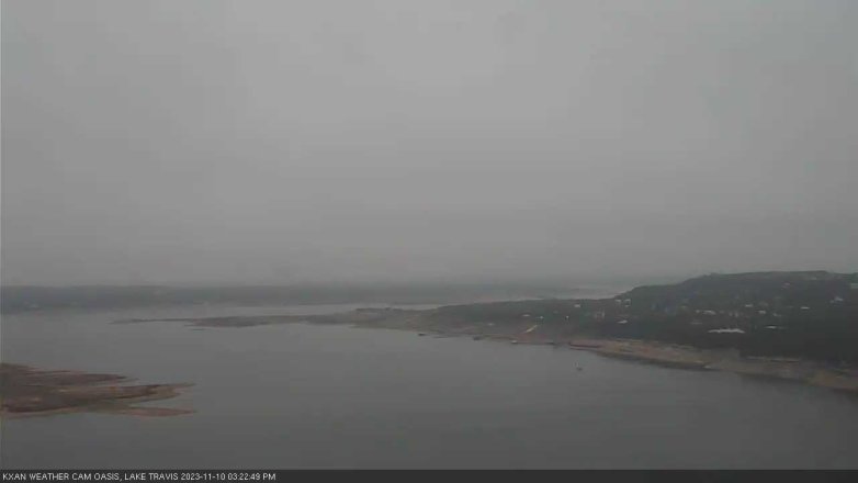 Lake Travis webcam, November 10, 2023 3:25 PM CT