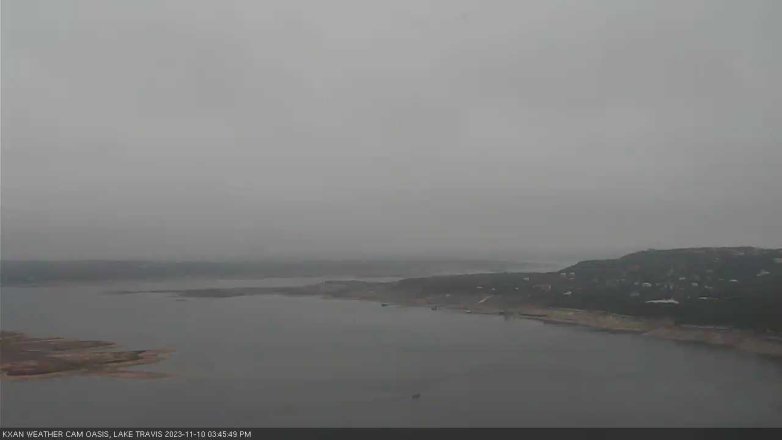 Lake Travis webcam, November 10, 2023 3:45 PM CT