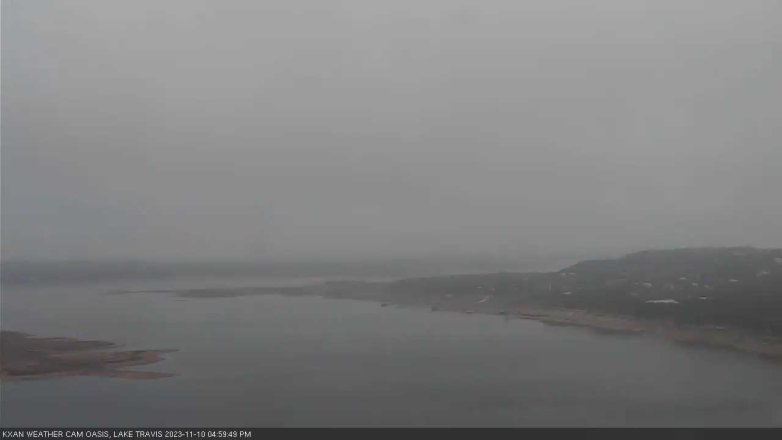 Lake Travis webcam, November 10, 2023 5:00 PM CT