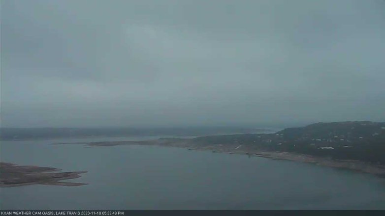 Lake Travis webcam, November 10, 2023 5:25 PM CT