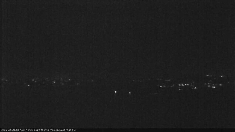 Lake Travis webcam, November 10, 2023 7:25 PM CT