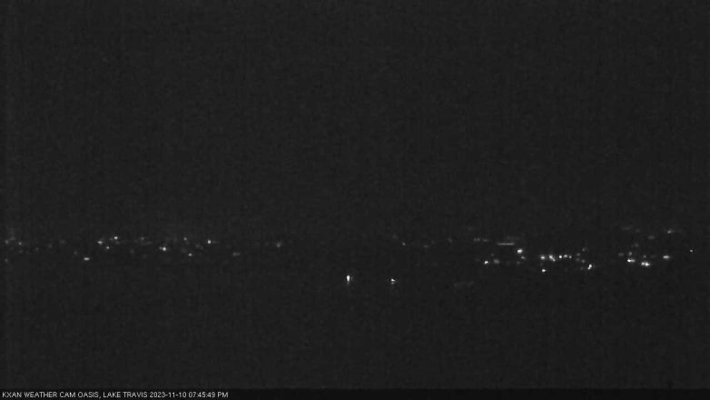 Lake Travis webcam, November 10, 2023 7:45 PM CT
