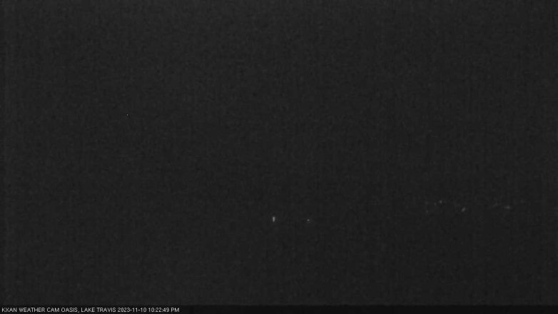 Lake Travis webcam, November 10, 2023 10:25 PM CT