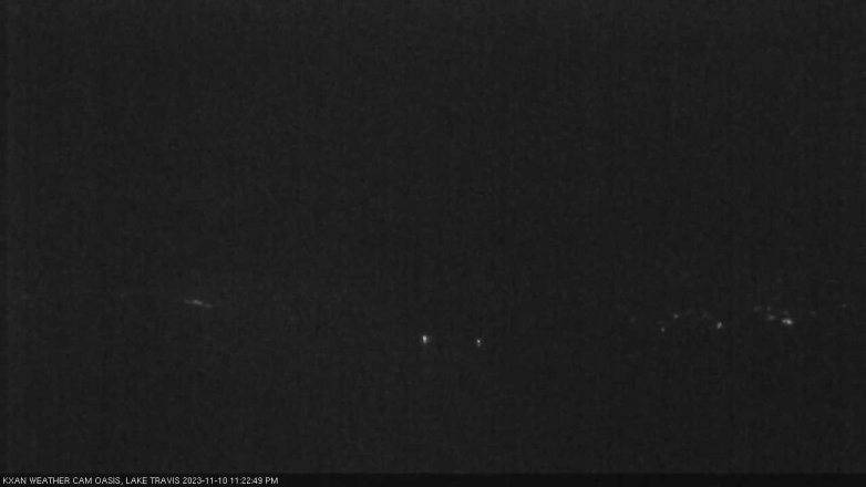Lake Travis webcam, November 10, 2023 11:25 PM CT