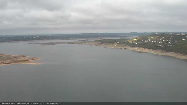 Lake Travis webcam, November 11, 2023 9:00 AM CT