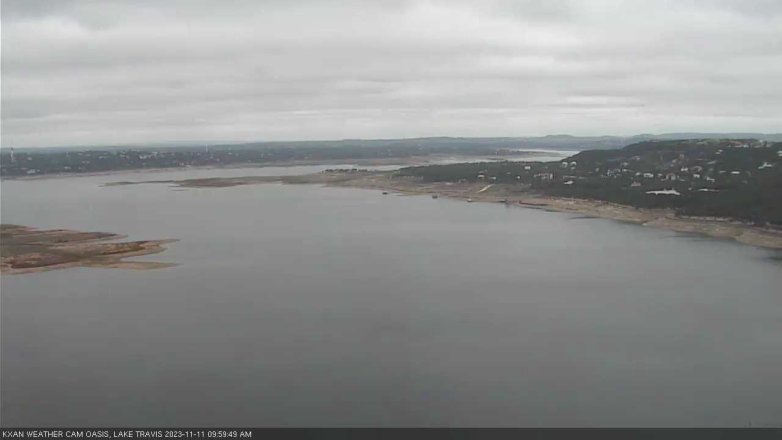 Lake Travis webcam, November 11, 2023 10:00 AM CT