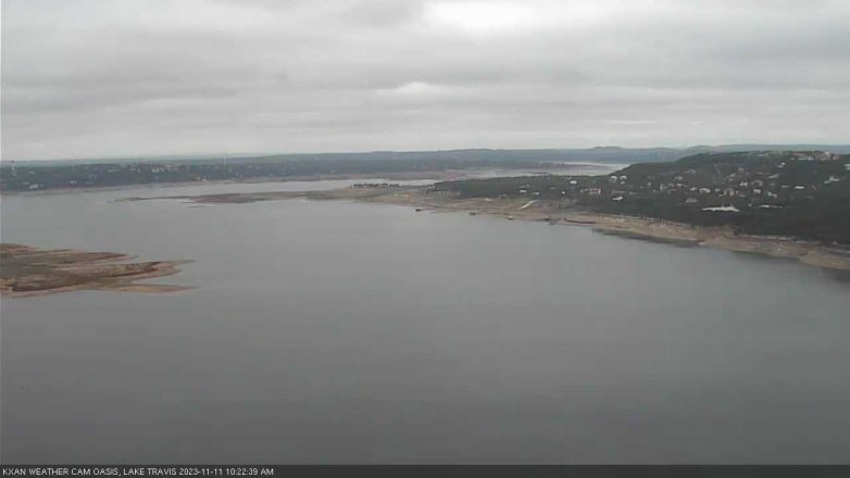 Lake Travis webcam, November 11, 2023 10:25 AM CT