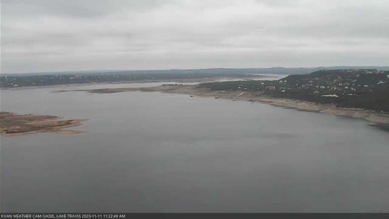 Lake Travis webcam, November 11, 2023 11:25 AM CT