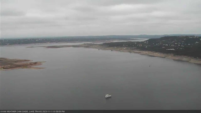 Lake Travis webcam, November 11, 2023 2:00 PM CT