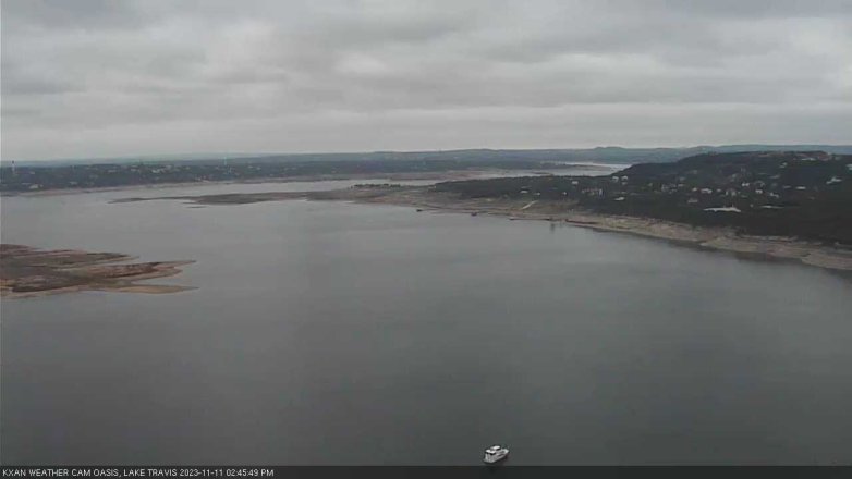 Lake Travis webcam, November 11, 2023 2:45 PM CT
