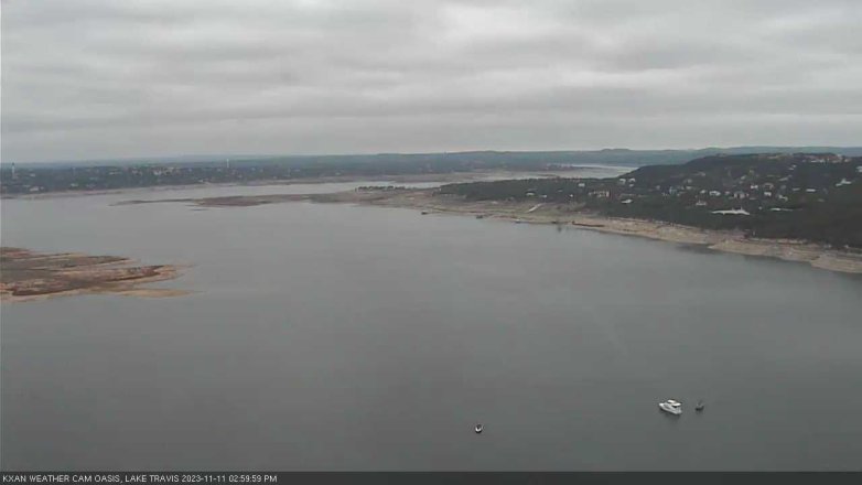 Lake Travis webcam, November 11, 2023 3:00 PM CT