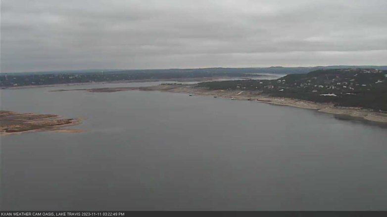 Lake Travis webcam, November 11, 2023 3:25 PM CT