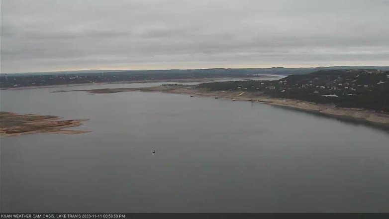 Lake Travis webcam, November 11, 2023 4:00 PM CT