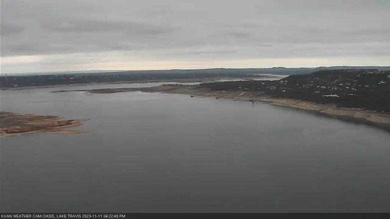 Lake Travis webcam, November 11, 2023 4:25 PM CT