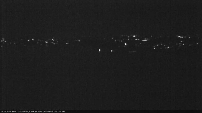 Lake Travis webcam, November 11, 2023 11:45 PM CT