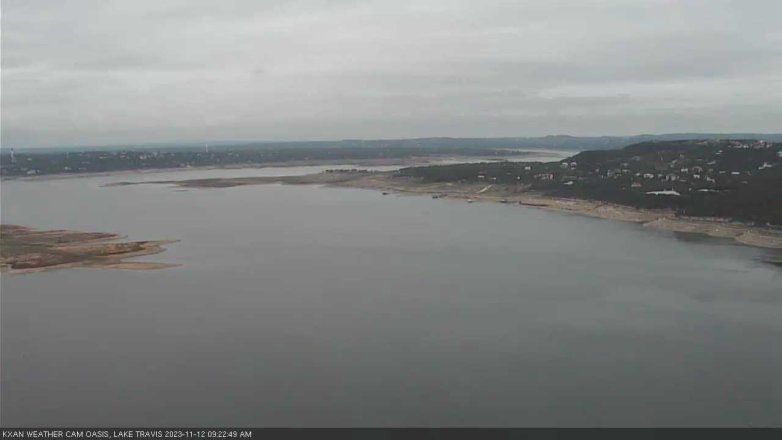 Lake Travis webcam, November 12, 2023 9:25 AM CT