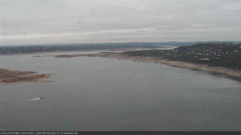 Lake Travis webcam, November 12, 2023 9:45 AM CT