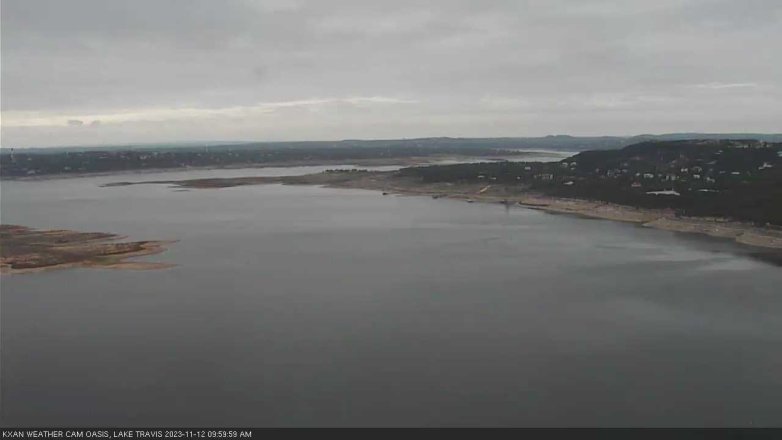 Lake Travis webcam, November 12, 2023 10:00 AM CT
