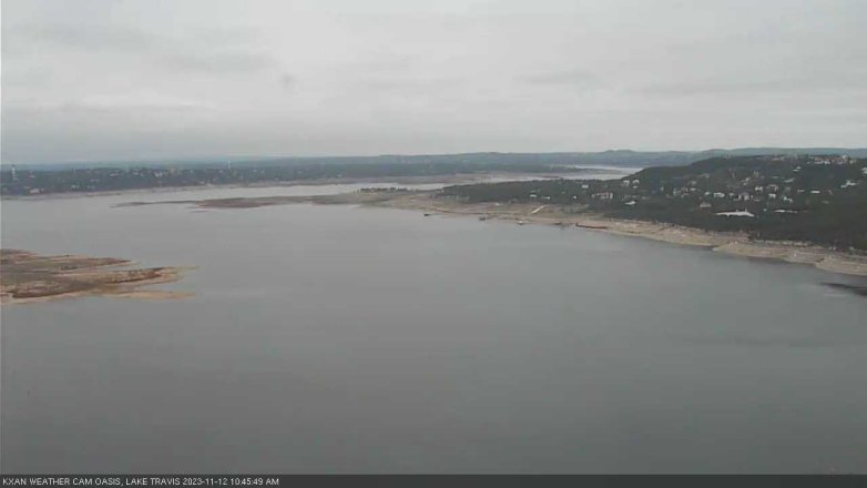 Lake Travis webcam, November 12, 2023 10:45 AM CT